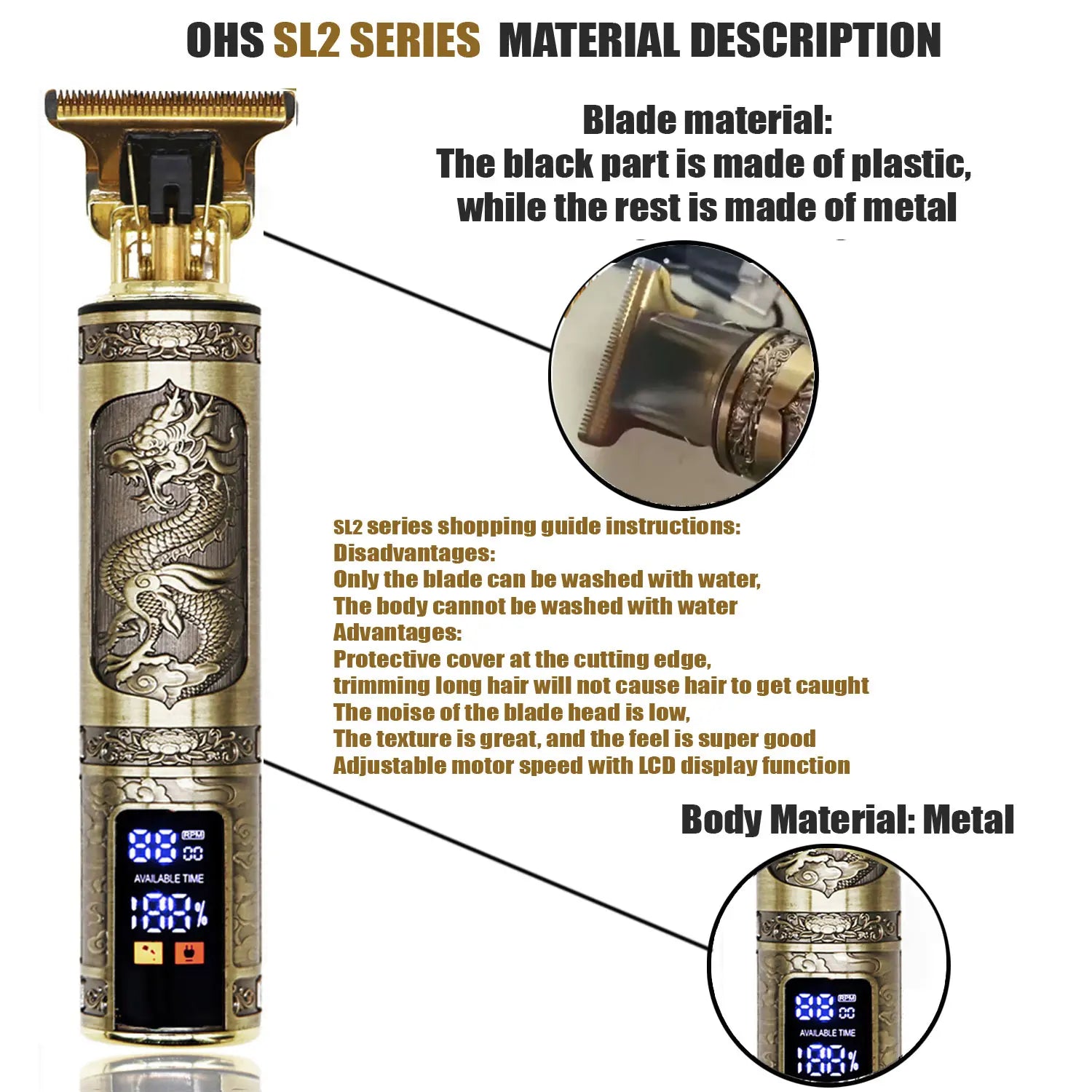 Pro Electric Hair Clipper