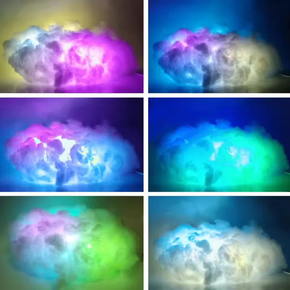 Thundercloud Ceiling LED Speaker  Lamp