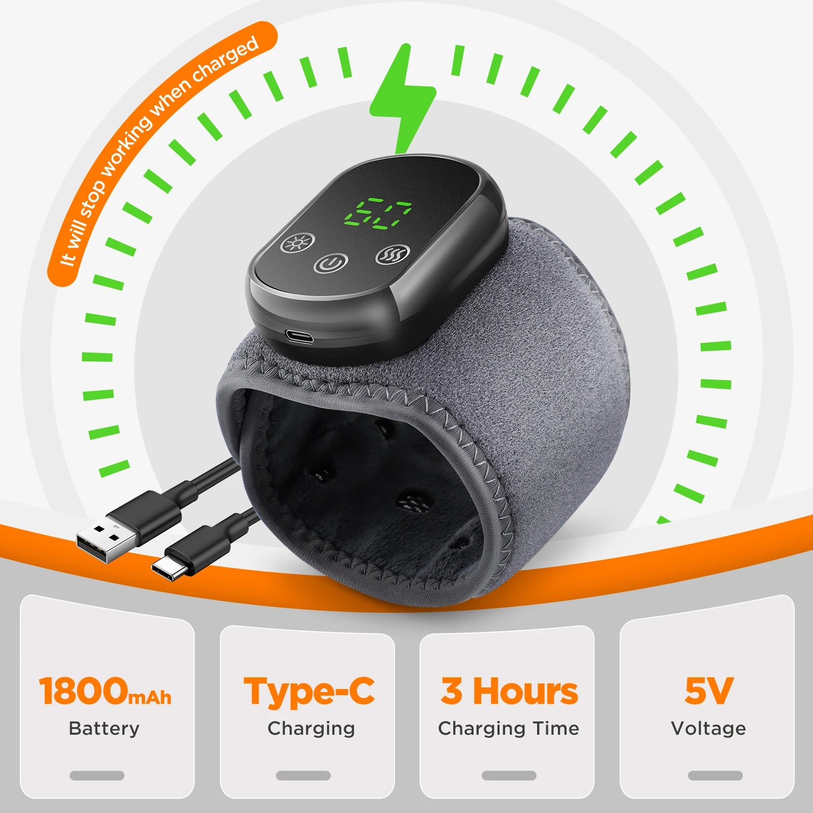 Heated Wrist / Ankle Massager