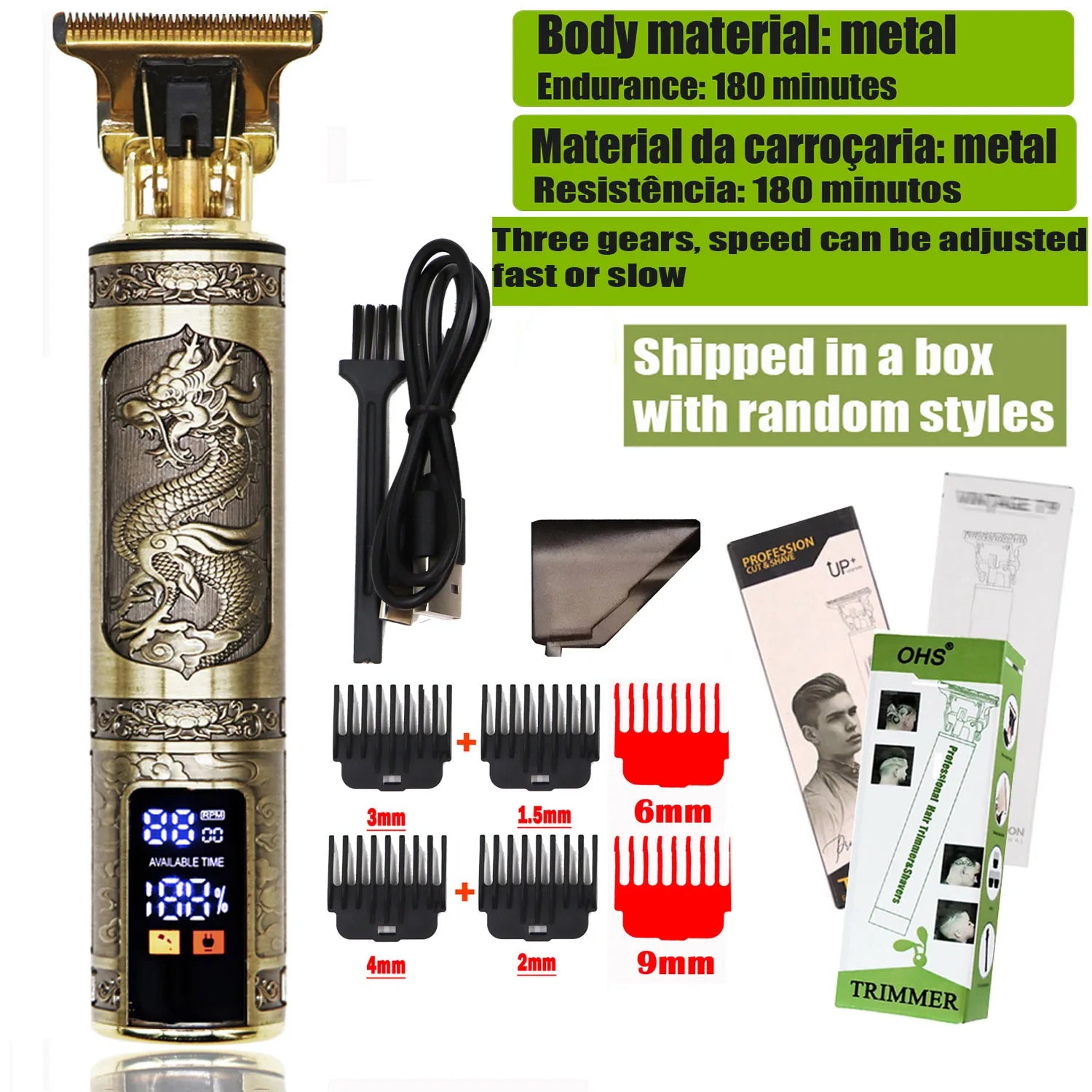 Pro Electric Hair Clipper